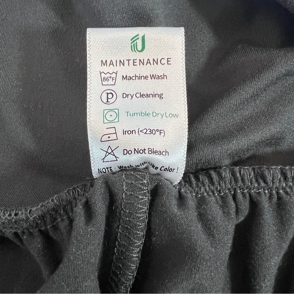 U-E-U Cropped Grey Wide Leg Pants - Size XL - Picture 8 of 8